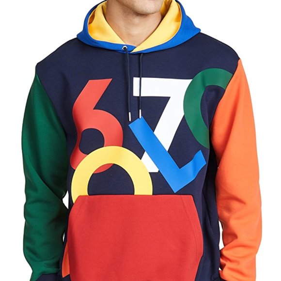 NWT Polo Ralph Lauren 1967 Cross Colors Hoodie 90s - Picture 1 of 15